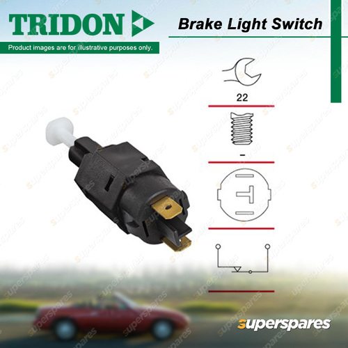 Tridon Brake Light Switch for Holden Calibra YE YE95 2.0L 2.5L Normally Closed