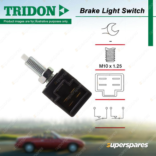 Tridon Brake Light Switch for Kia K2900 PU3 Rio JB 1.4L 1.5L 1.6L 2.9L 2005-2013