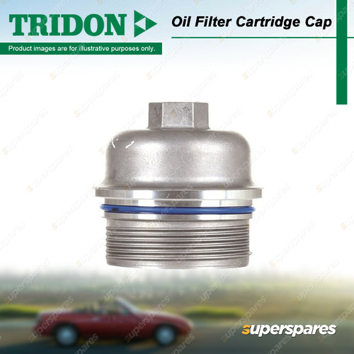 Tridon Oil Filter Cartridge Cap for Opel Insignia 2.8L V6 Turbo Petrol 12-13