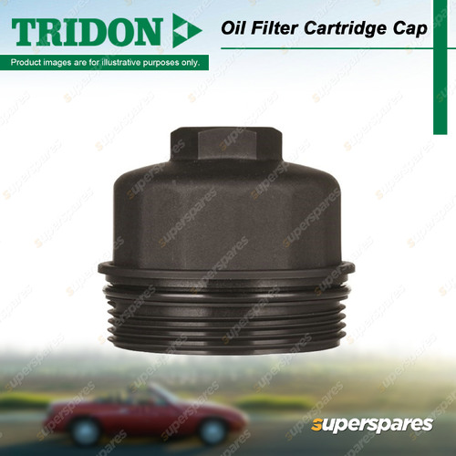 Tridon Oil Filter Cartridge Cap for Holden Barina XC Combo Van XC 1.4L