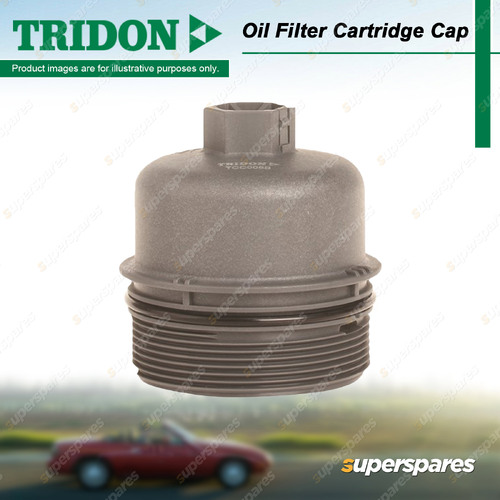 Tridon Oil Filter Cartridge Cap for Alfa Romeo MiTo 955 1.4L 4cyl 114kW 08-11