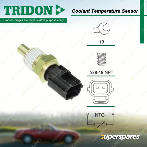 Tridon Coolant Temperature Sensor for Chrysler Grand Voyager GS Neon JB Voyager