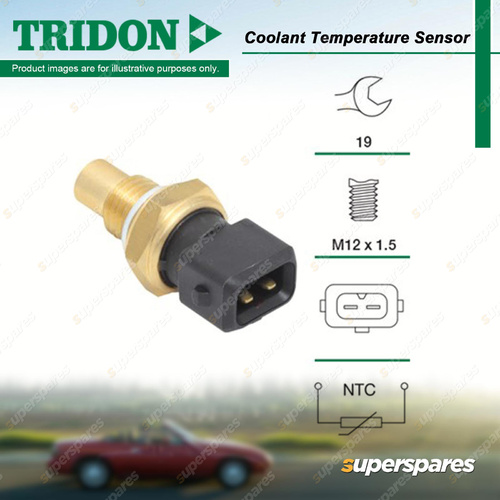 Tridon Coolant Temperature Sensor for Daewoo Nubira II J150 Tacuma 2.0L