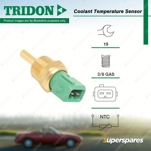 Tridon Coolant Temperature Sensor for Daihatsu Applause Charade Feroza Mira