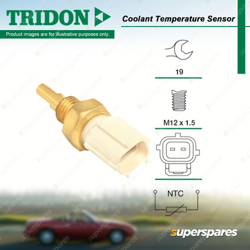 Tridon Coolant Temperature Sensor for Daihatsu Boon Delta Tipper V138 Sirion