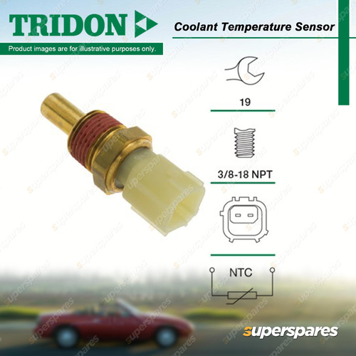 Tridon Coolant Temperature Sensor for Dodge Caliber PM 1.8L 2.0L 2.4L