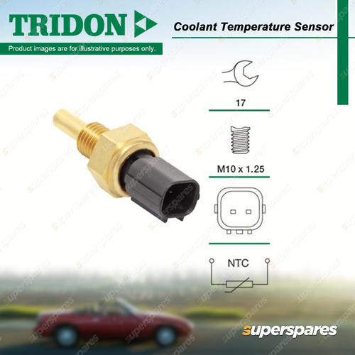 Tridon Coolant Temperature Sensor for Honda Civic Hybrid FD Hybrid Jazz GD