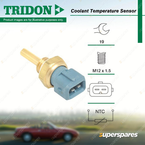 Tridon Coolant Temperature Sensor for Hyundai Accent Coupe Excel Lantra S Coupe