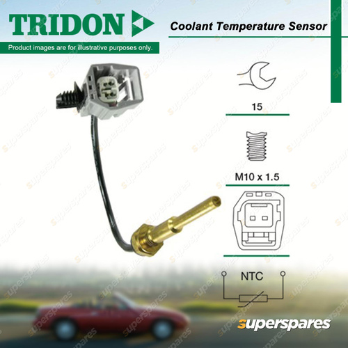 Tridon Coolant Temperature Sensor for Mazda Tribute 2.0L YF DOHC 16V