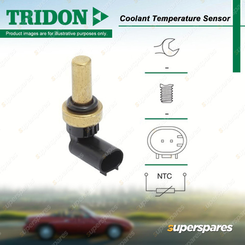 Tridon Coolant Temperature Sensor for Opel Astra Corsa 1.4L 1.6L DOHC 16V