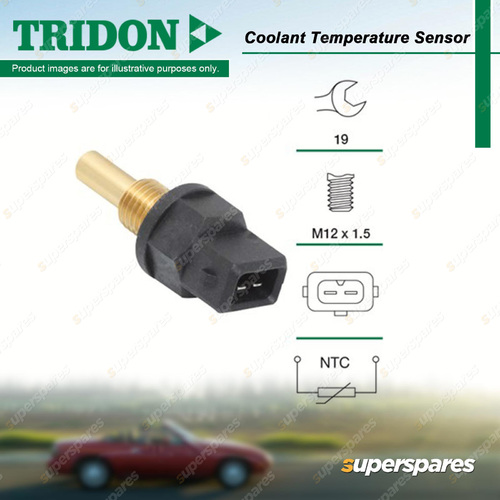 Tridon Coolant Temperature Sensor for Range Rover 4.0L 4.6L OHV 16V