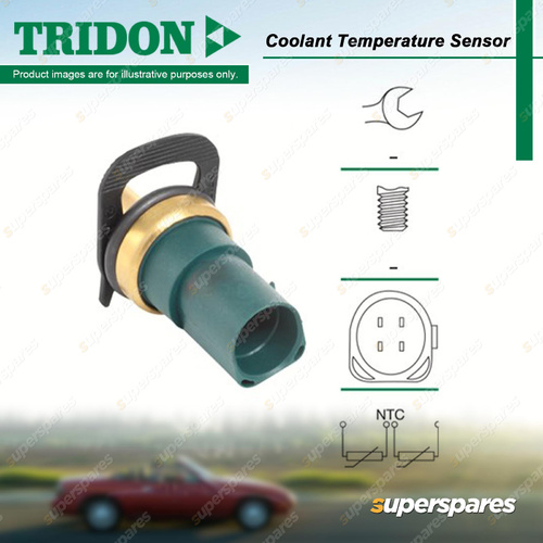 Tridon Coolant Temperature Sensor for Seat Cordoba 1.6L ALM SOHC 16V Petrol