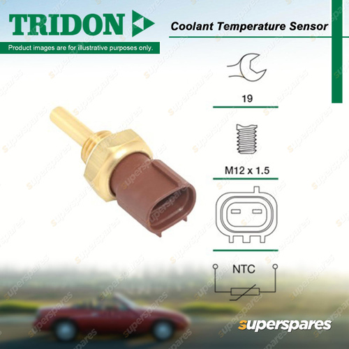 Tridon Coolant Temperature Sensor for Subaru Forester Impreza Legacy Liberty SVX