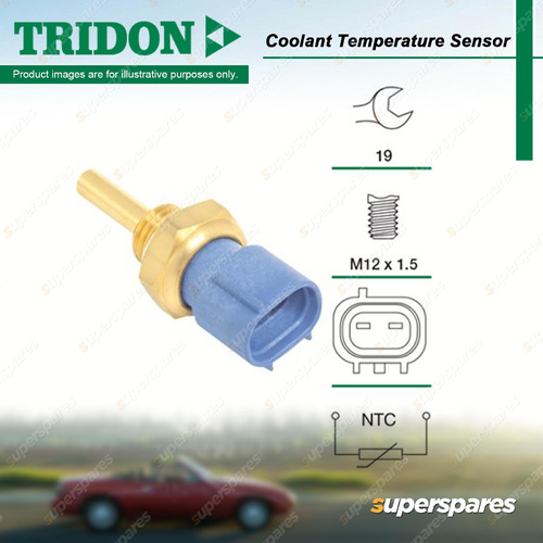 Tridon Coolant Temperature Sensor for Suzuki Swift SA413 SF413 1.3L G13B