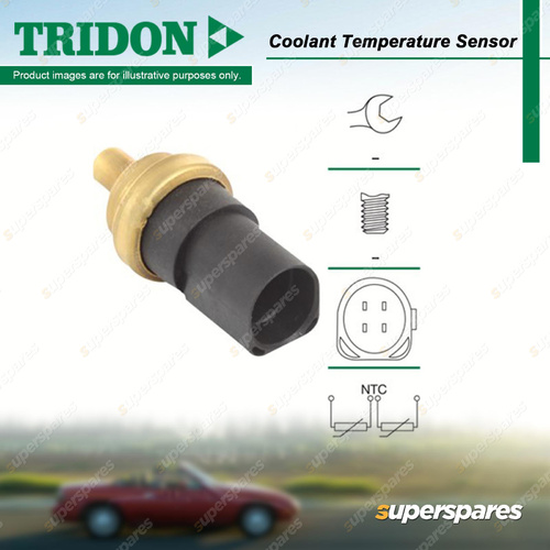 Tridon Coolant Temperature Sensor for Volkswagen Passat VR6 2.8L AEG