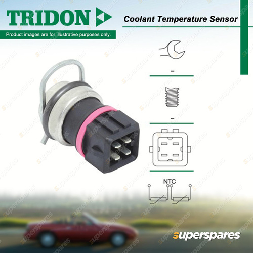 Tridon Coolant Temperature Sensor for Volkswagen LT 35 LT 46 2D 2.5L