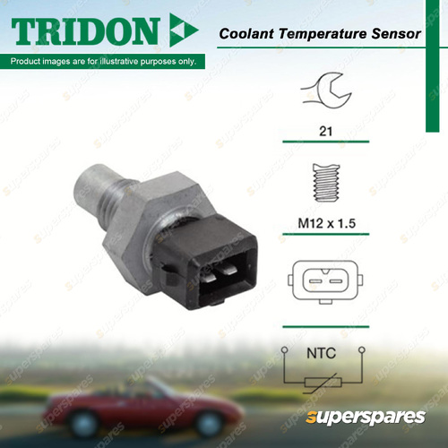 Tridon Coolant Temperature Sensor for Holden Barina MJ Epica EP 1.2L 2.0L 2.5L