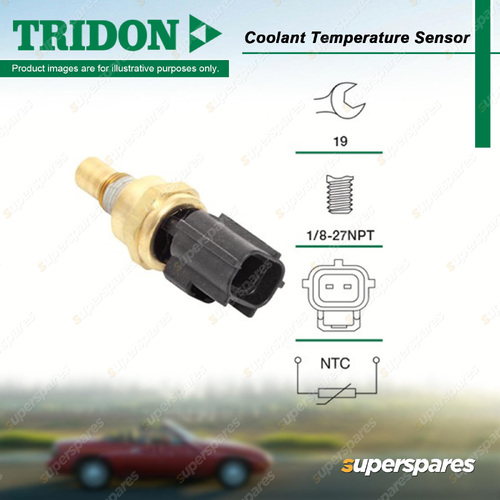 Tridon Coolant Temperature Sensor for Ford Transit VF VG 2.5L 1996-2000