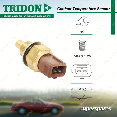 Tridon Coolant Sensor for Citroen Berlingo M49 Xantia Xsara 90PS 1.4 1.6L 2.9L