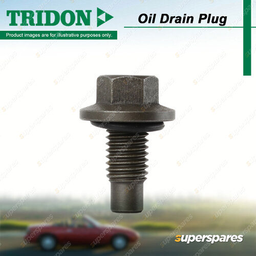 Tridon Oil Sump Drain Plug for Mazda CX-9 TC 2.5L PY DOHC 2016-On