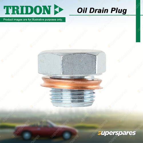 Tridon Oil Sump Drain Plug for Nissan Caravan E25 Patrol GU Urvan E25 3.0L