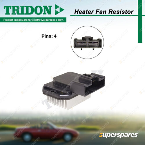 Tridon Heater Fan Resistor for Jeep Patriot MK Wrangler JK 2.4L 2.8L 3.8L 10-18