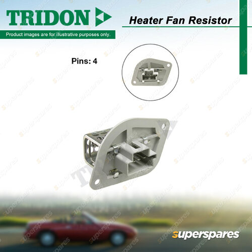 Tridon Heater Fan Resistor for Jeep Cherokee XJ Wrangler TJ 2.5 4.0L 10/96-01/07