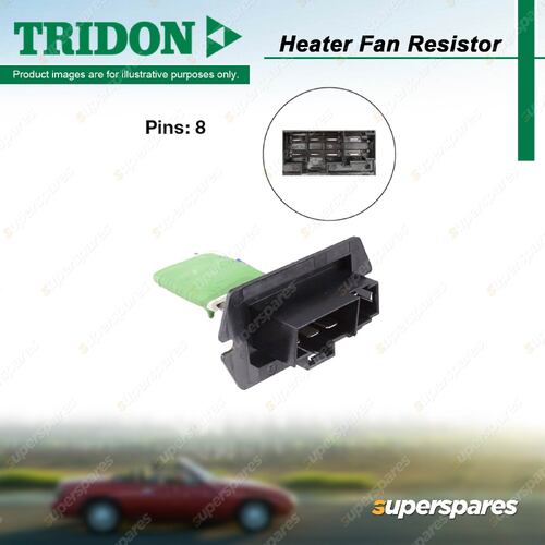 Tridon Heater Fan Resistor for Chrysler Voyager RS RG 3.3L 6cyl 128kW 2000-2008