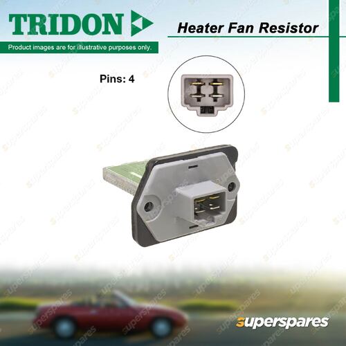 Tridon Heater Fan Resistor for Daewoo Nubira J100 J150 2.0L 4cyl 98kW 1998-2003