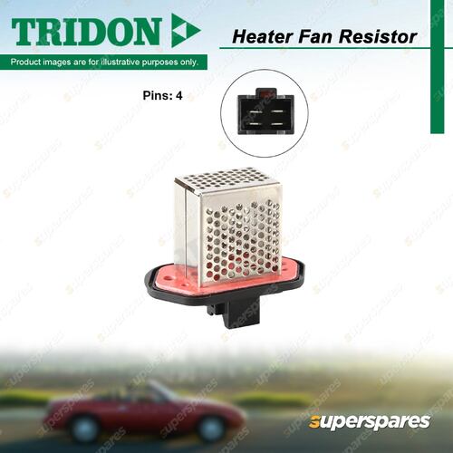 Tridon Heater Fan Resistor for Honda City GM26 Jazz GE 1.5L 4cyl 88kW 2008-2014