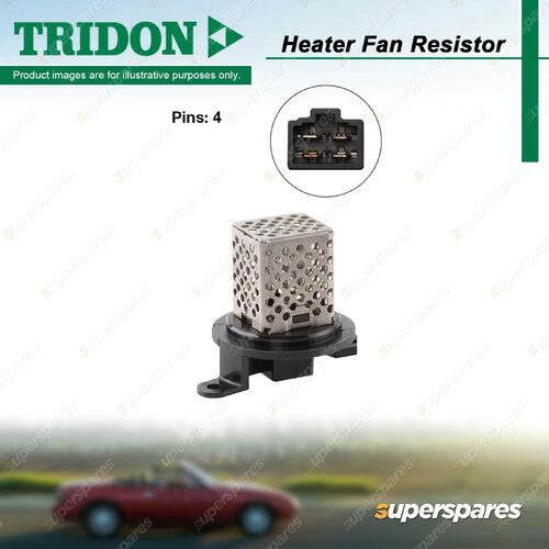 Tridon Heater Fan Resistor for Honda Jazz GE2 GD GE3 1.3L 1.5L 61 81kW 2002-2008