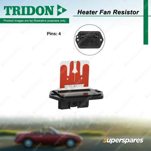 Tridon Heater Fan Resistor for Mazda 6 GY GG 2.0L 2.3L 105KW 122KW 191kW 02-08