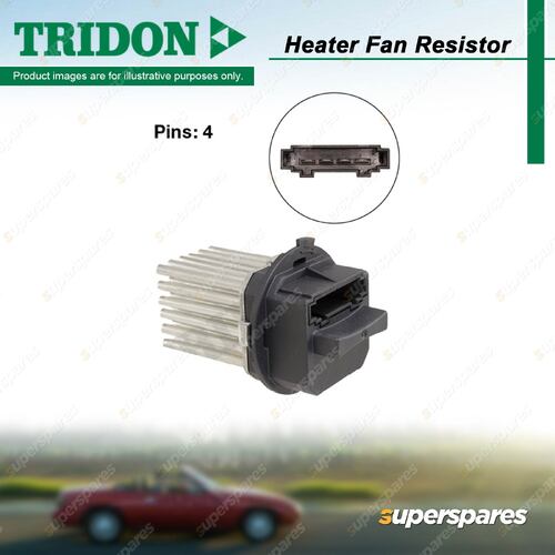 Tridon Heater Fan Resistor for Mini Mini R56 R57 Clubman R55 1.6L 06-14 Black