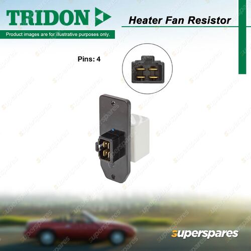 Tridon Heater Fan Resistor for Mitsubishi Triton K67T MK K77T K65T Lancer Mirage