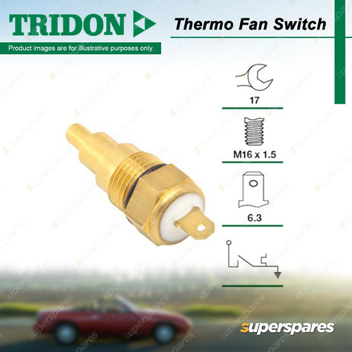 Tridon Thermo Fan Switch for Chrysler Lancer LA LB LC 1.4L 1.6L 4G33 4G32