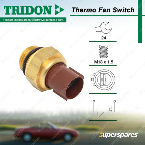 Tridon Thermo Fan Switch for Honda Integra Jazz Logo Odyssey S2000 Stream Orthia