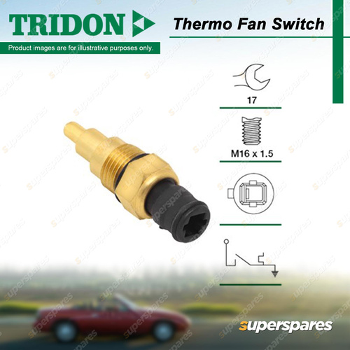 Tridon Thermo Fan Switch for Mazda MPV LV RX7 626 GD GV MX6 GD 1.3L 2.2L 3.0L