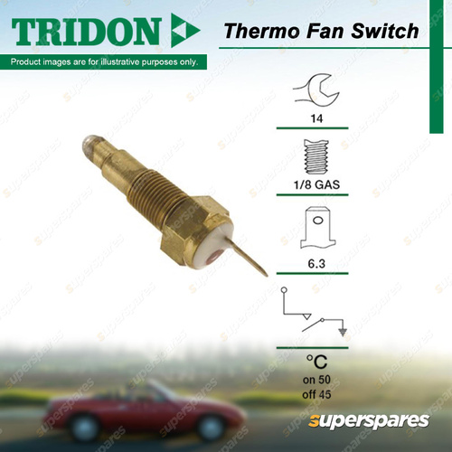 Tridon Thermo Fan Switch for Mitsubishi Delica Pajero Starwagon WA PA3 4W