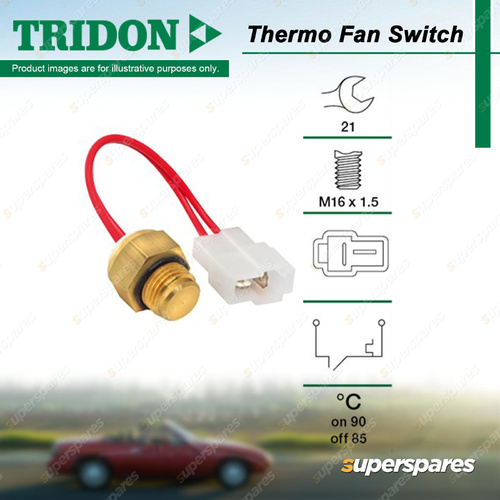 Tridon Thermo Fan Switch for Subaru Legacy Liberty SVX CX Impreza WRX Leone