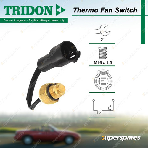 Tridon Thermo Fan Switch for Suzuki Sierra SJ Swift SA310 SA413 1.0L 1.3L