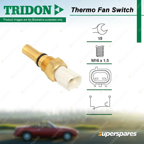 Tridon Thermo Fan Switch for Toyota Corolla CE100 Corona RAV4 Hiace YH53 63 73