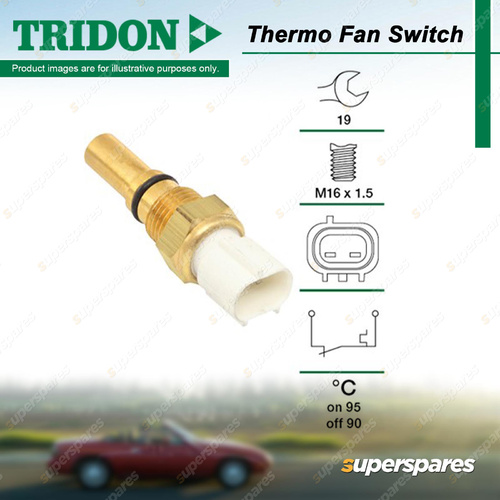 Tridon Thermo Fan Switch for Toyota Aristo Coaster Camry MCV20 Windom MCV20