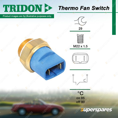 Tridon Thermo Fan Switch for Volkswagen Passat VR6 3B 1.8L 2.3L 2.8L