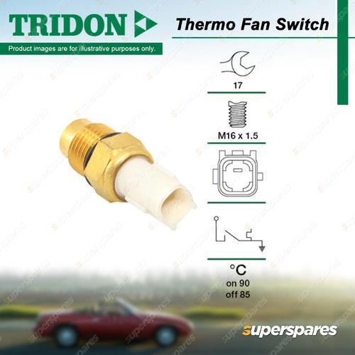 Tridon Fan Switch for Lexus ES300 MCV20 MCV30 RX300 MCU10 MCU15 3.0L 1MZ-FE