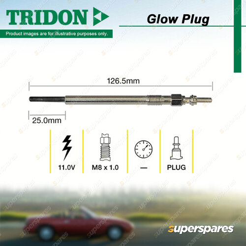 Tridon Glow Plug for Jaguar S-Type X200 XF X250 XJ X350 X358 2.7L 2004-2015