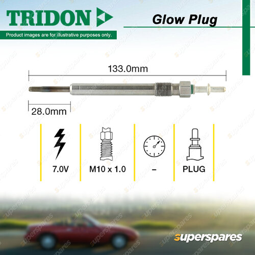 Tridon Glow Plug for Mercedes Benz C-Class S204 W204 C220 CDI 2.1L 2.2L