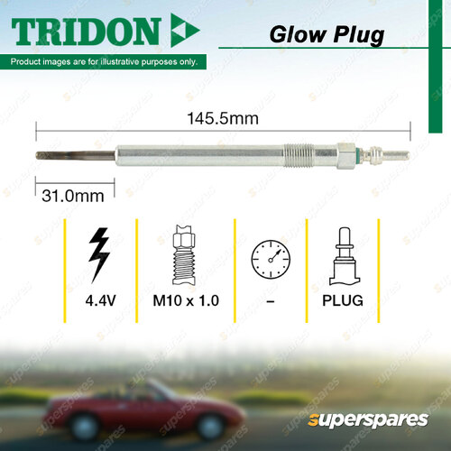 Tridon Glow Plug for Holden Equinox EQ 1.6L 4cyl 100kW LH7 2018-2021