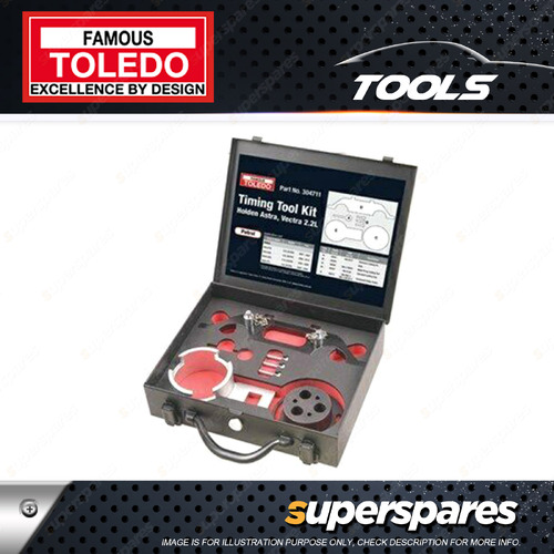 Toledo Timing Tool Kit for Holden Astra AH TS Vectra ZC Zafira TT