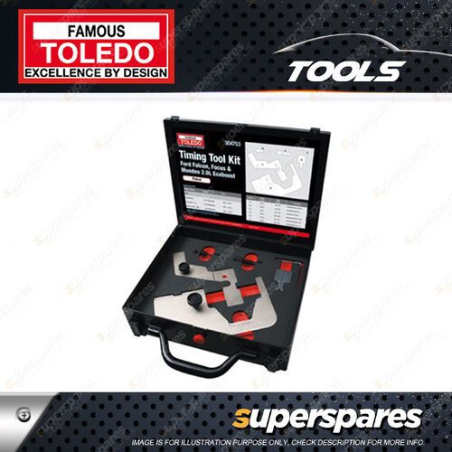 Toledo Timing Tool Kit for Ford Falcon FG Focus LW LZ Mondeo MC MD