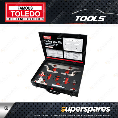 Toledo Timing Tool Kit for Holden Astra PJ Captiva CG Malibu EM 2.0L 2.4L